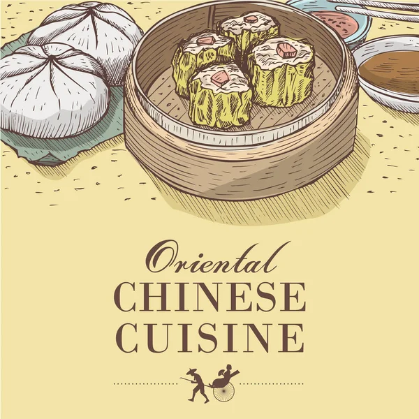 Китайская Еда — стоковый вектор