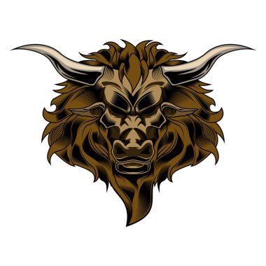 Minotaur vektör çizim sanat