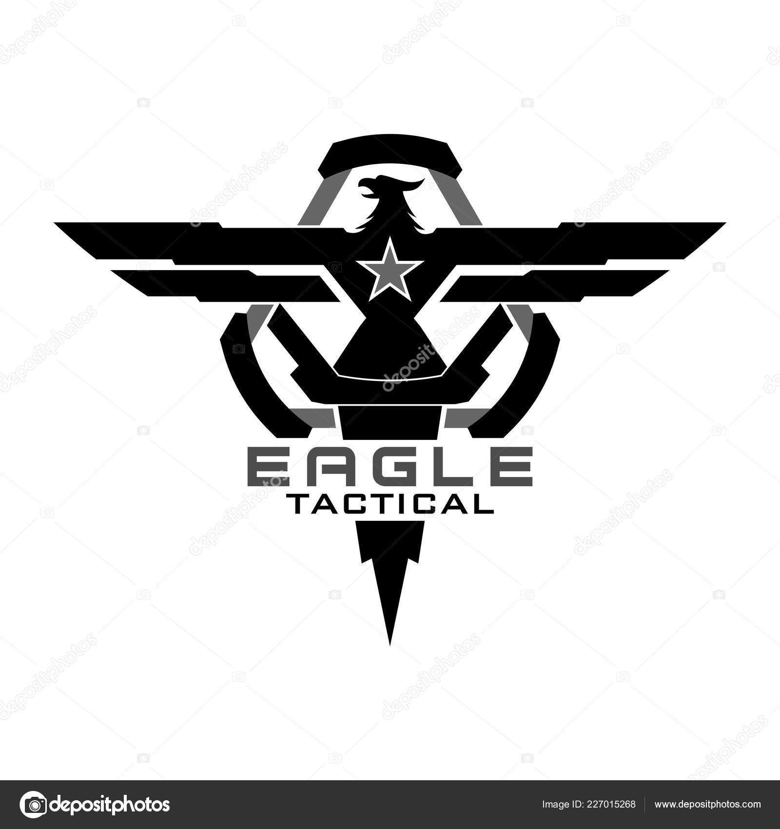 Eagle Ilustração Design Logotipo Tático Stock Vector by ©Eko07 227015268