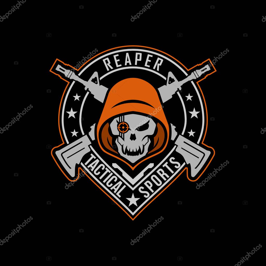 Reaper tactical team logo