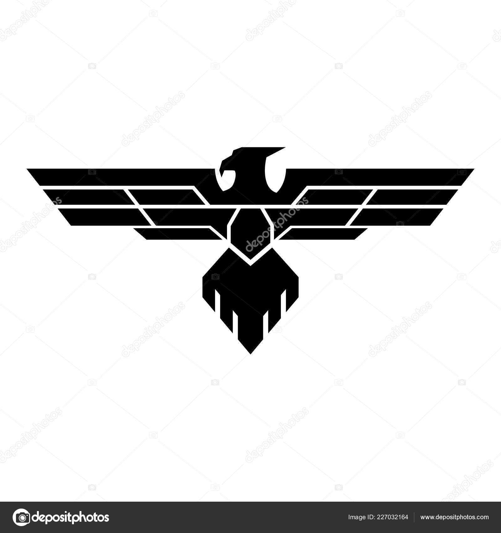 Military Eagle Logo Design Stock Vector Image By C Eko07