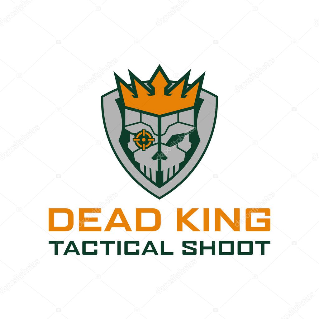 Shoot Skull King tactical logo