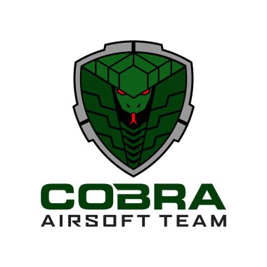 Kobra rozet askeri Airsoft taktik takım Logo şablonu