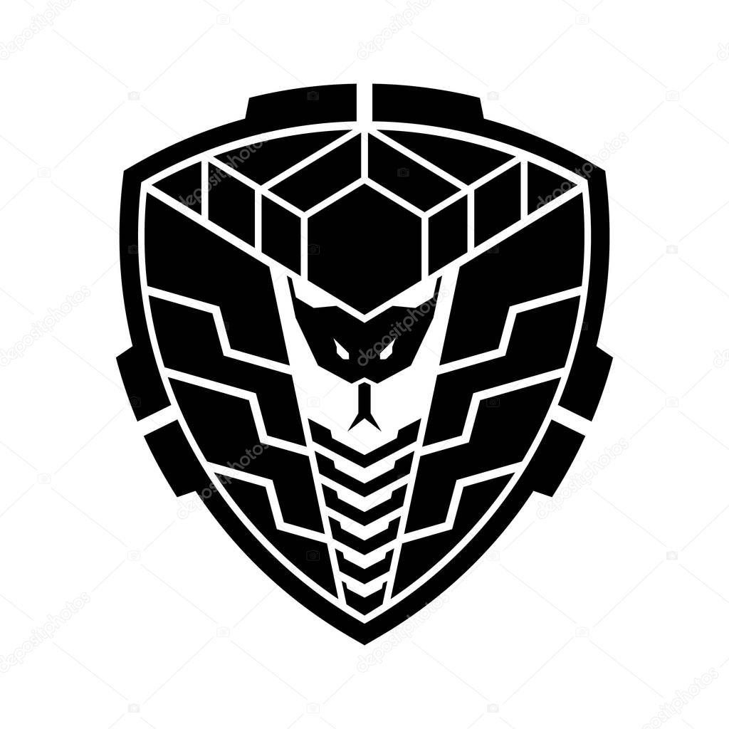 Cobra Badge Military Airsoft Team Logo Template