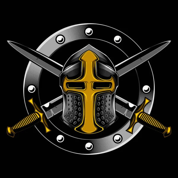Вектор Рыцаря Креста — стоковый вектор