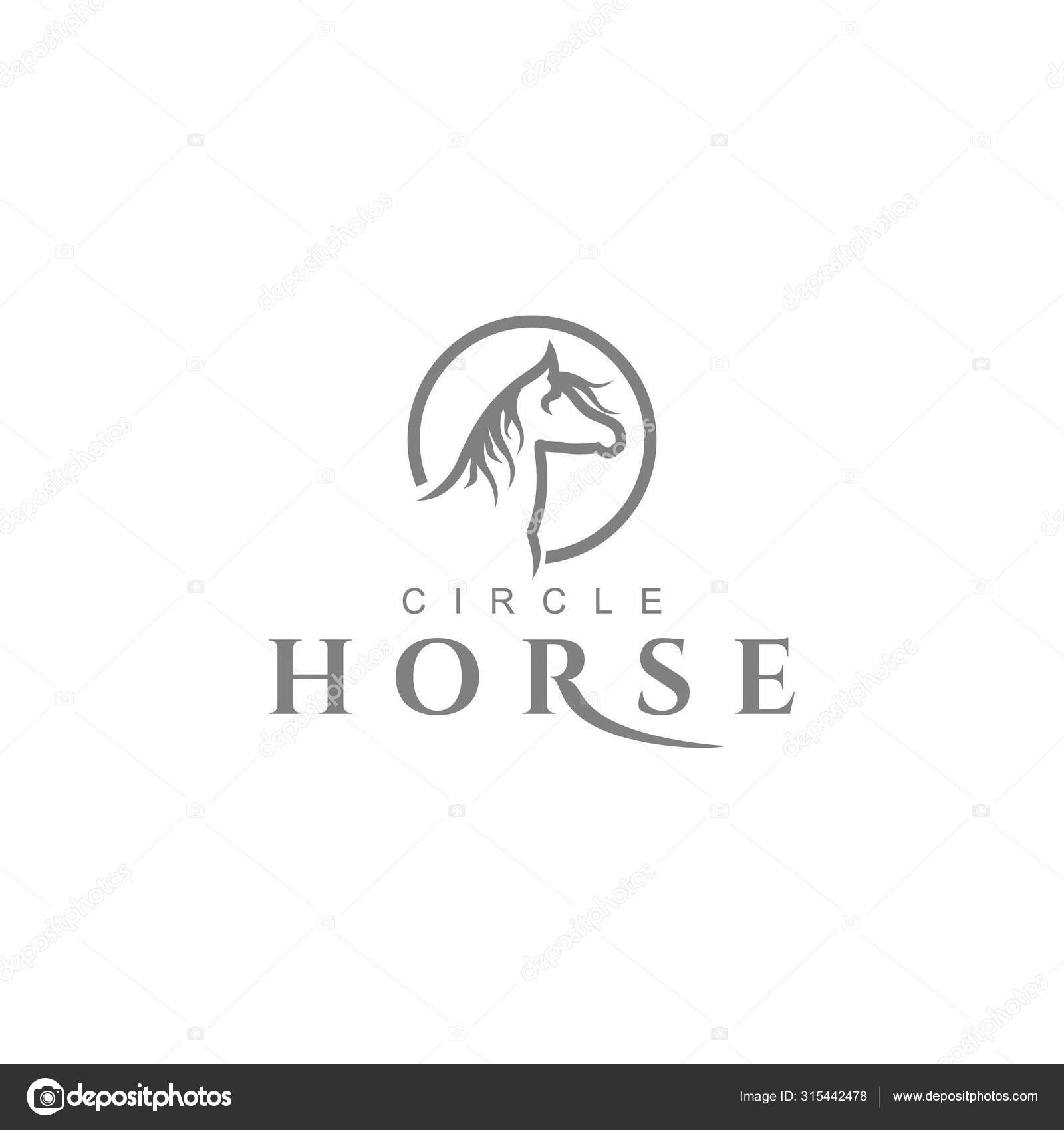 Unique Circle Line Horse Logo Design Graphic Template Vector Illustration Stock Vector Image By C Eko07 Unique Circle Line Horse Logo Design Graphic Template Vector Illustration Stock Vector Image By C Eko07