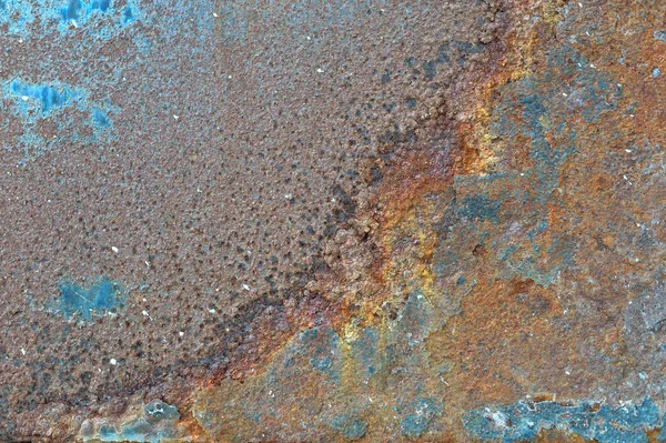 Close Rust Metal Multi Color Texture — Stock Photo, Image