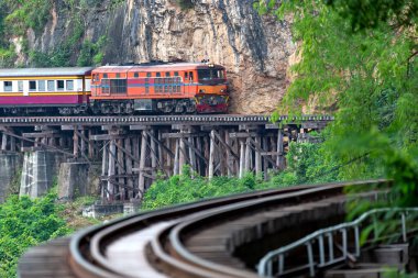 Dünya Savaşı 2. Demiryolları Kanchanaburi Tayland