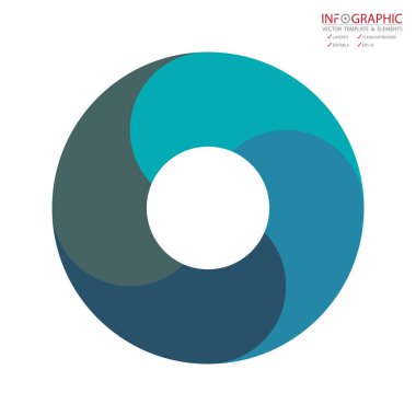 Vektör soyut öğe infographics 4 seçeneği. İş ve Finans şablon düzeni, broşür, iş akışı, bilgi veya sunu ve diğer için tasarım. Infographis zaman çizelgesi yolu. Soyut 3B vektör.