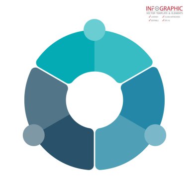 Vektör soyut öğe infographics 3 seçenek. İş ve Finans şablon düzeni, broşür, iş akışı, bilgi veya sunu ve diğer için tasarım. Infographis zaman çizelgesi yolu. Soyut 3B vektör.