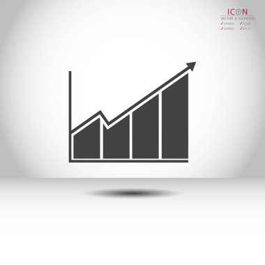 İş ve Finans web simgesi. İş ve finans şablon düzeni, broşür, iş akışı, infographics, bilgi veya sunu ve diğer için Tasarla.