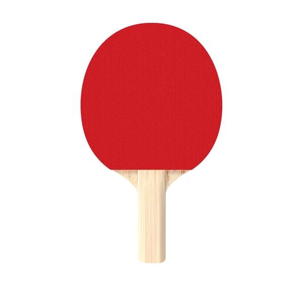 Realistic Vector Table Tennis Racket — Stock Vector