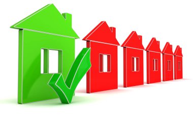 Geleneksel evleri ve enerji verimli ev.