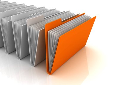 Bir etkin bilgisayar klasör. 3D Görüntü Oluşturucu