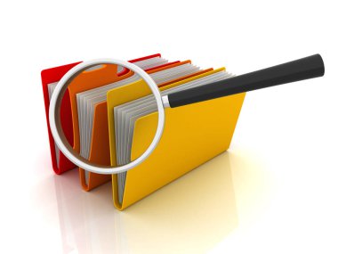 Arama klasörleri ve dosyaları. 3D Görüntü Oluşturucu