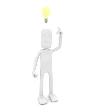 Adam için bir fikir arıyor