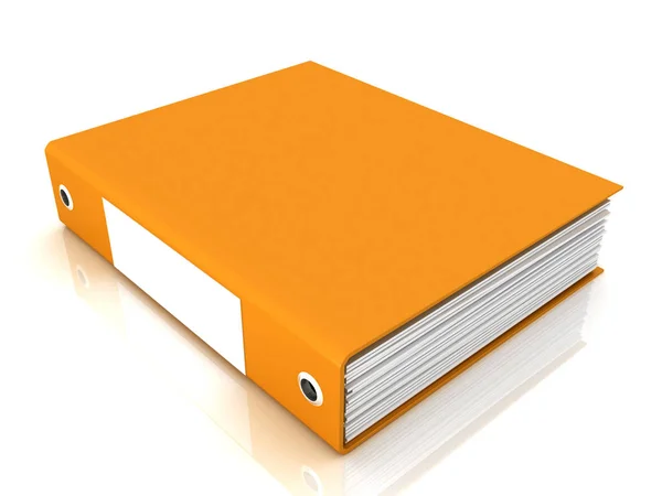 Office folder on a white background — Stock Photo, Image