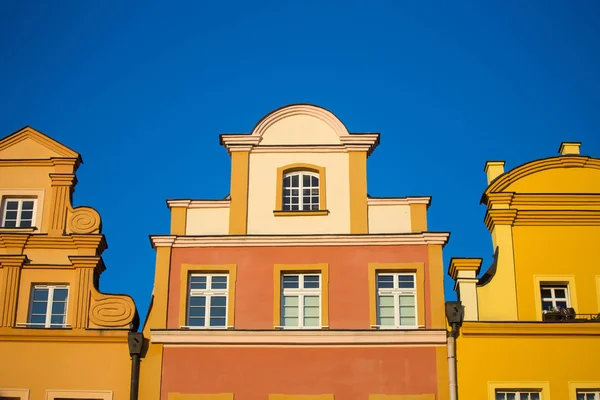 Binalar Jelenia Gora Ana Meydanı Polonya — Stok fotoğraf