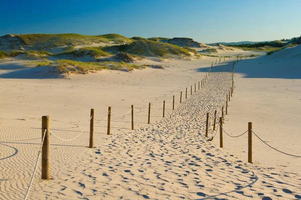 Dunes Slowinski National Park Poland — Stock Photo, Image