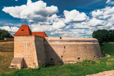 Yaz günü kalede Sityscape Vilnus