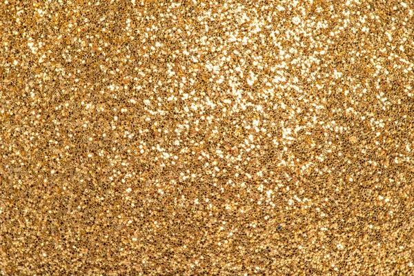 Szczegółowa Faktura Złotej Powierzchni Pyłu Brokatowego Luksusowe Tło — Zdjęcie stockowe