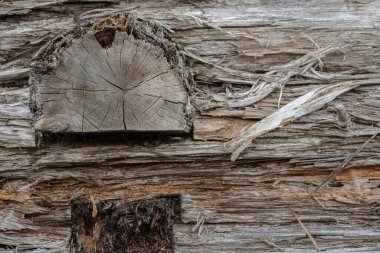 Eski dokular, ahşap soyulmuş tahta, paslı çiviler.