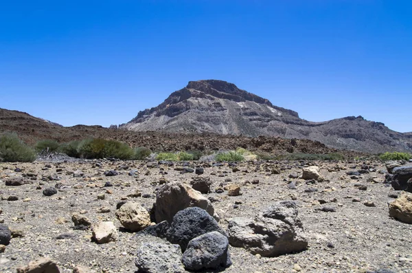 Landscape of the valley of the Teide volcano, Tenerife