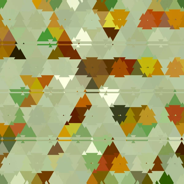 Konfetti Jesiennych Kolorów Trójkąty Patchwork Dla Kamuflażu Wydruku — Zdjęcie stockowe