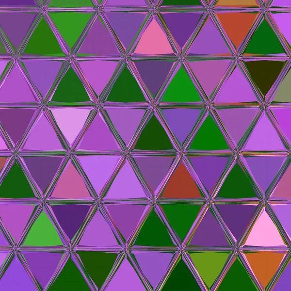 Ultra Violett Ljus Triangel Dekorativa Kakel Mosaik — Stockfoto