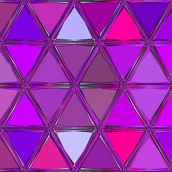 Gaudy Purple Grenadine Neon Colors Triangles Background — Stock Photo, Image