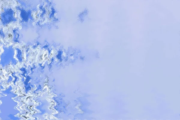Frosty Glass Elegant Blue Sky Background — Stock Photo, Image