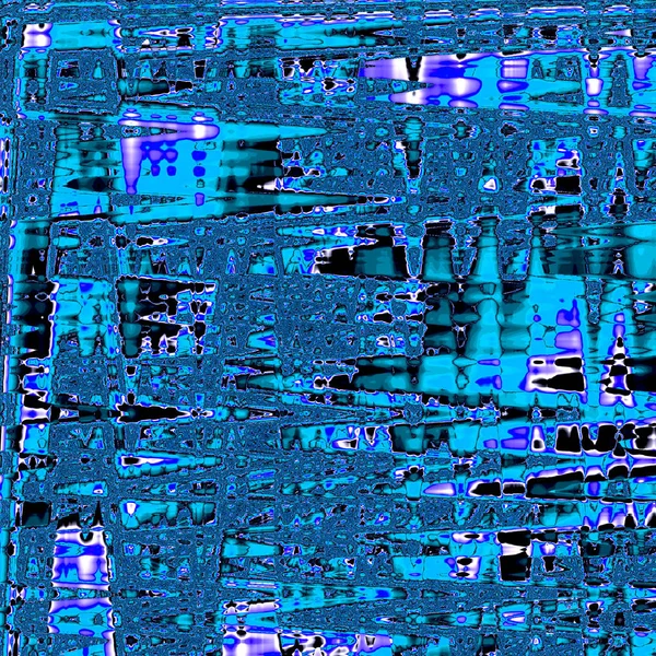 Resumen Azul Índigo Zigzag Patrón Textura — Foto de Stock