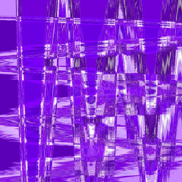 鉛筆効果ウルトラ バイオレット ネオン背景 — ストック写真