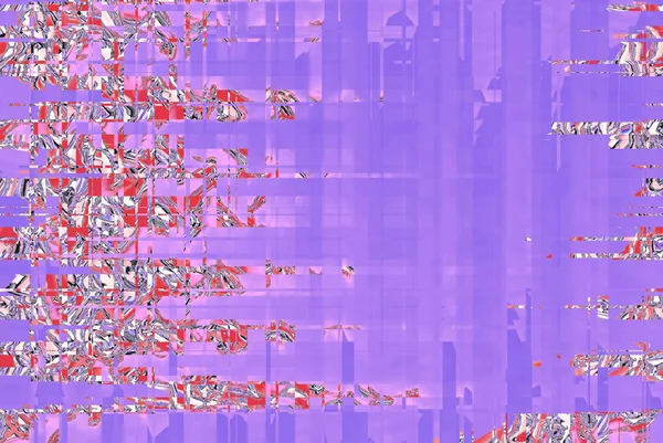 Pályázati Lila Mozaik Kaleidoszkóp Banner Absztrakt Rózsaszín Sakura — Stock Fotó