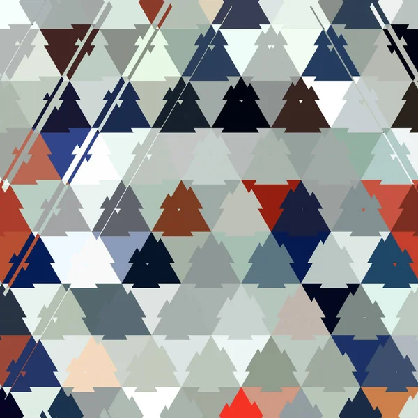 Patrón Continuo Triángulos Camuflaje Azul Gris Naranja —  Fotos de Stock
