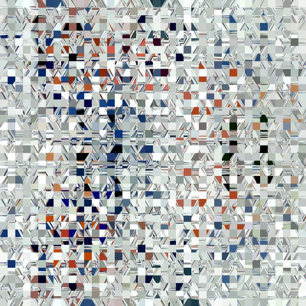 Folyamatos Négyzetek Mozaik Kaleidoszkóp Minta — Stock Fotó