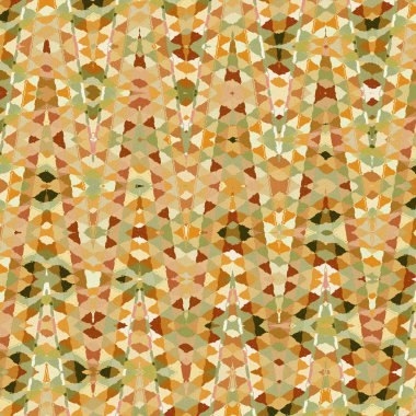 Turuncu üçgenler dekoratif şeritler. Parlak zikzak desen.