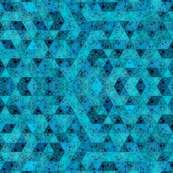 Neon Kék Színű Modern Háttér Nyomtatási Textil Háromszögek — Stock Fotó