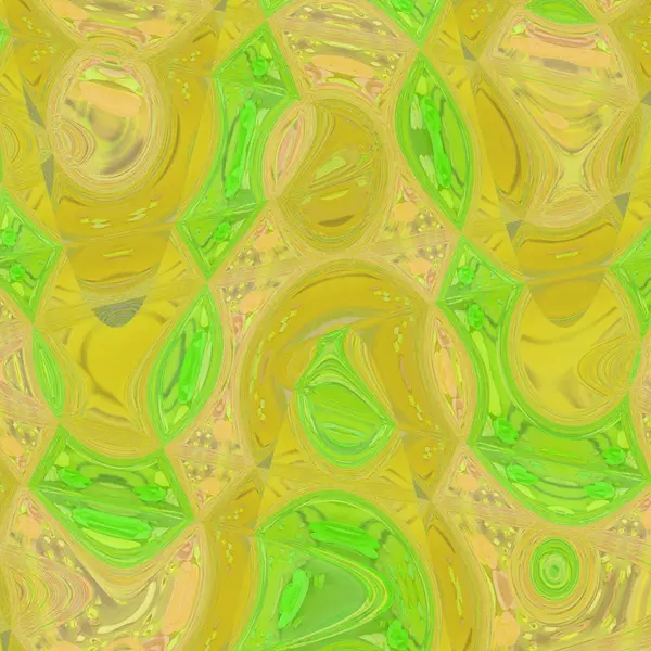 Πράσινο Και Κίτρινο Μόλυναν Μοτίβο Βέλη Και Κύματα Στοιχεία — Φωτογραφία Αρχείου