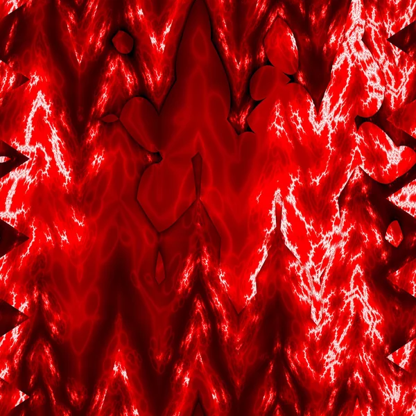 Zigzag Pattern Bright Red Color Banner Background Card — Φωτογραφία Αρχείου