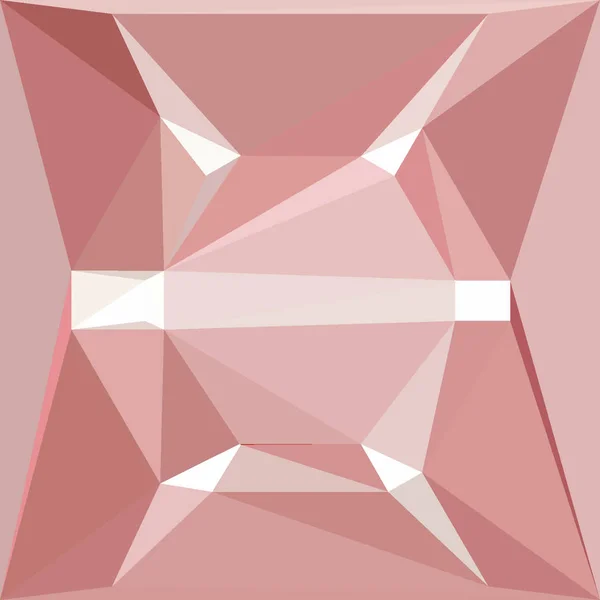 Diamante Efecto Patrón Poligonal Rosa Blanco Para Bandera Tarjeta —  Fotos de Stock