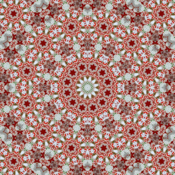 Textura Decorativa Abstrata Mosaico Multicolorido Padrão Ornamental Caleidoscópico — Fotografia de Stock
