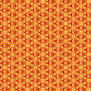 Geometrik mozaik doku turuncu. Modern dekor.