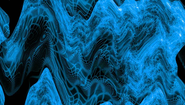 Fondo Espacio Abstracto Azul Encaje Textura Mármol Líquido — Foto de Stock