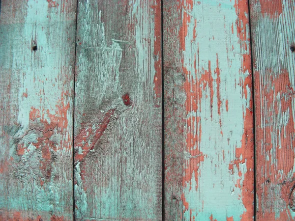 Schäbiges Holz Hintergrund Krickente Blau Braun — Stockfoto