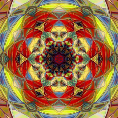 Kaleydoskop gökkuşağı renkleri arka plan