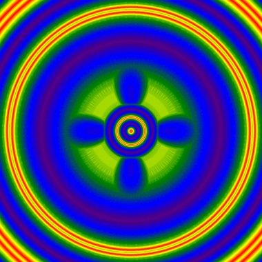 Parlak parlak ışık, neon kızdırma, nazar etkisi