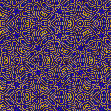 Desen arka plan için mavi Neon geometrik çizgiler