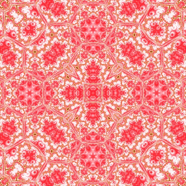 Dekoratív Rózsaszín Mozaikosság — Stock Fotó