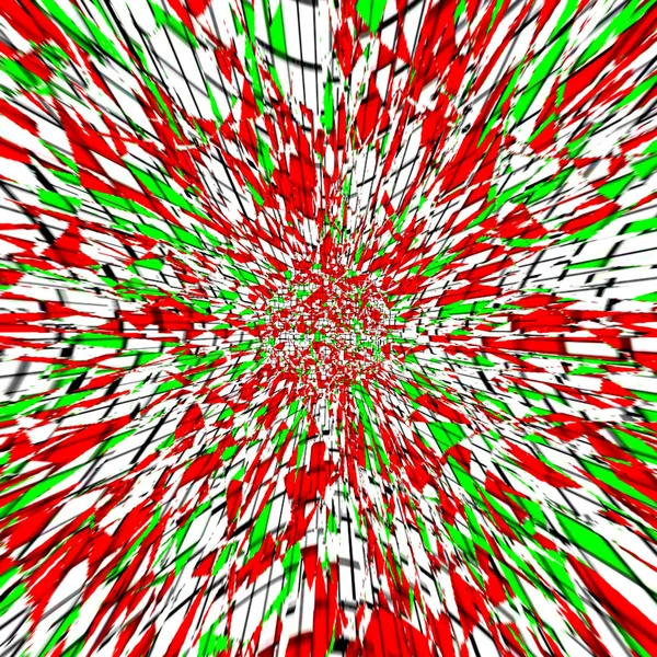 spring colors glitch explosion, spring colors - red, white, green